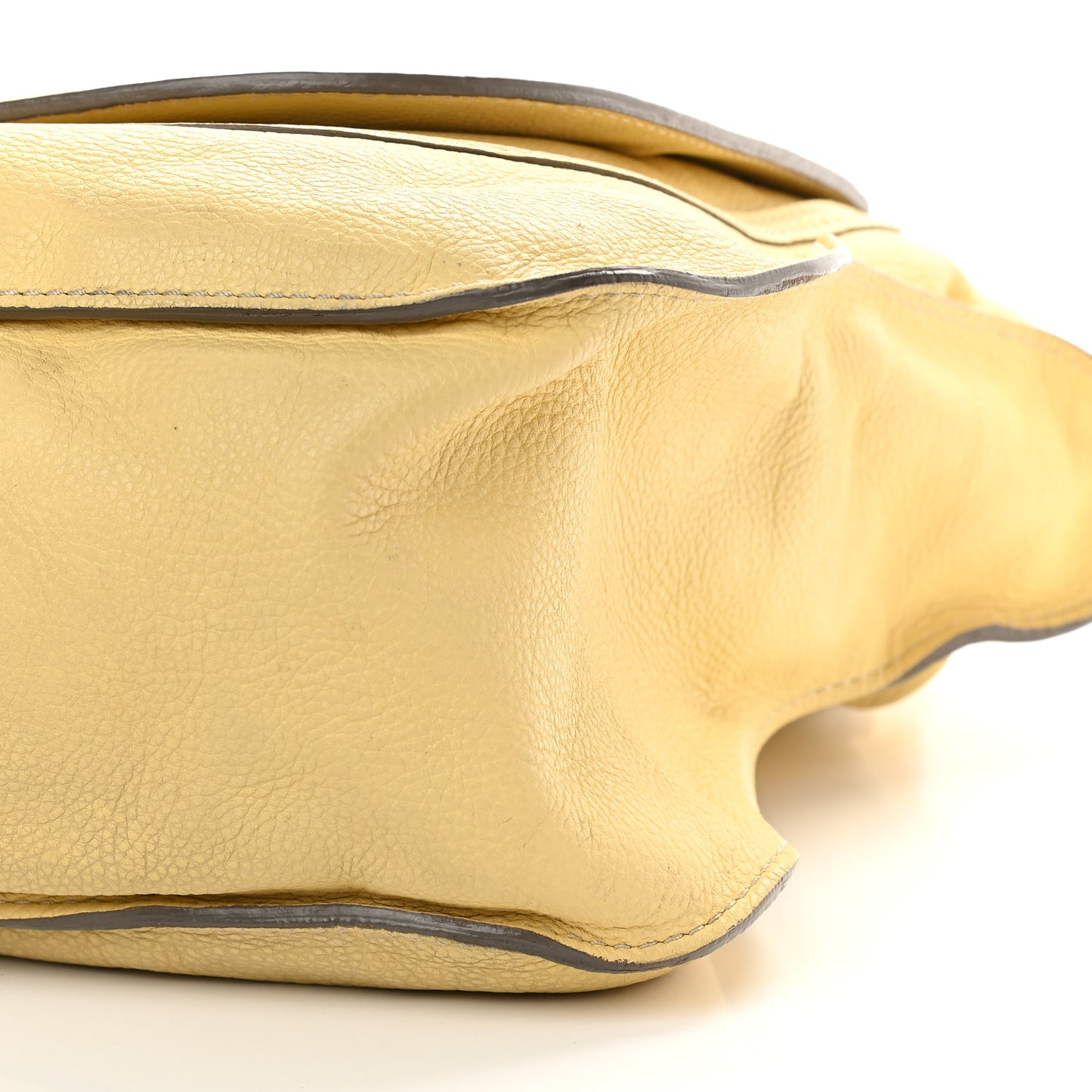 Calfskin Large Marcie Satchel Sunlight