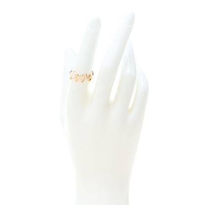 Tiffany 18K Rose Gold Paloma's Graffiti Love Ring 54 7 2 of 5