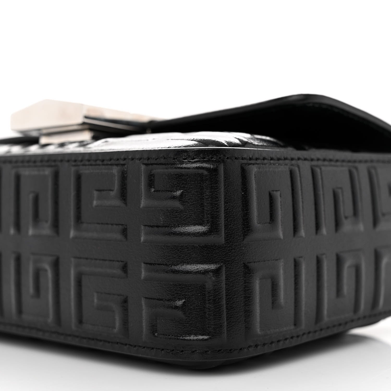 Givenchy Calfskin 4G Embossed Small Crossbody Black 9 of 9