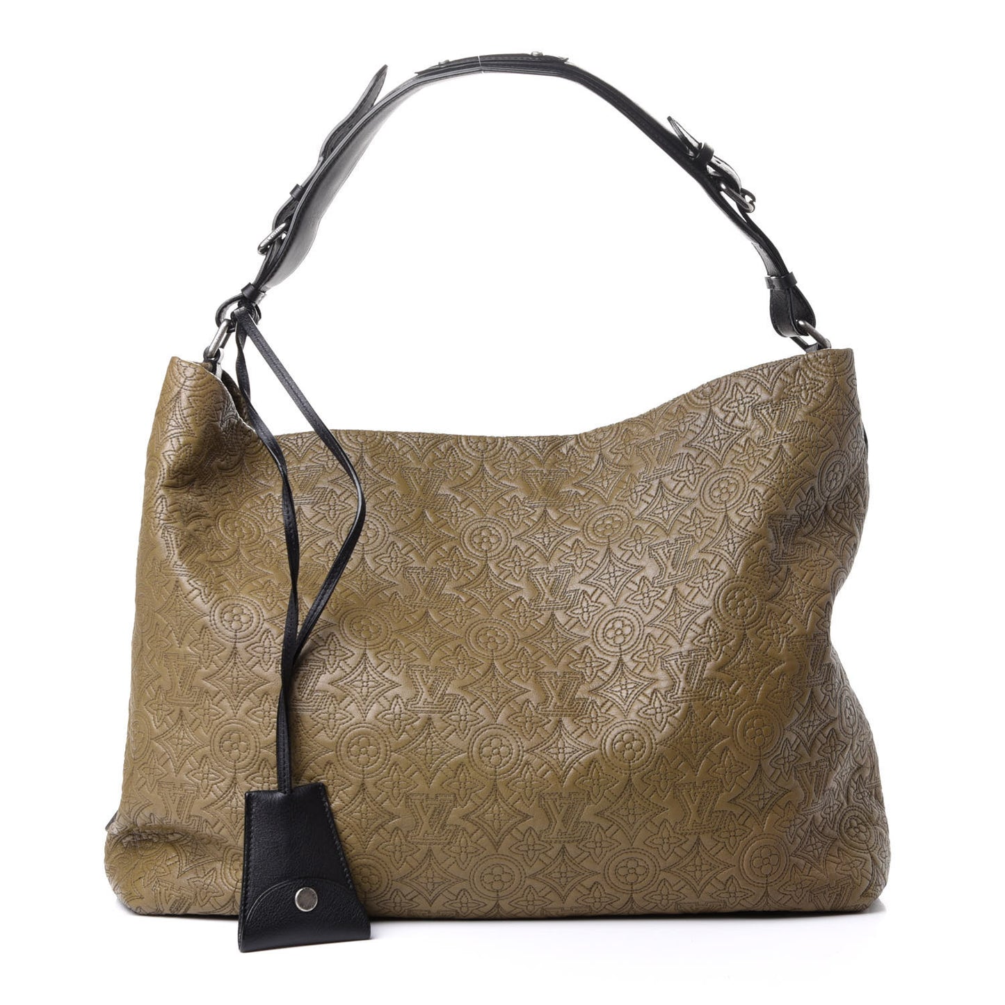 Monogram Lambskin Antheia IXIA GM Olive