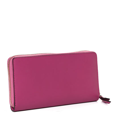 Gucci Moon Calfskin Zip Around Wallet New Rosette 3 of 7