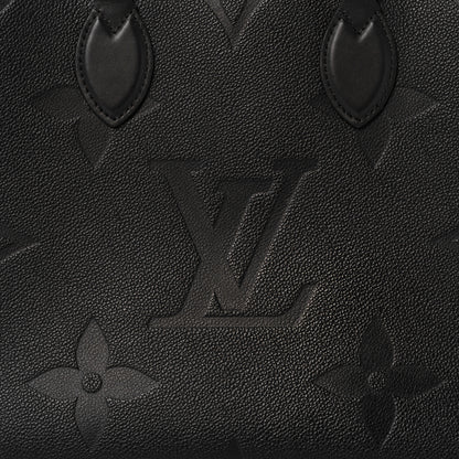 Louis Vuitton Empreinte Monogram Giant Onthego MM Black 7 of 10