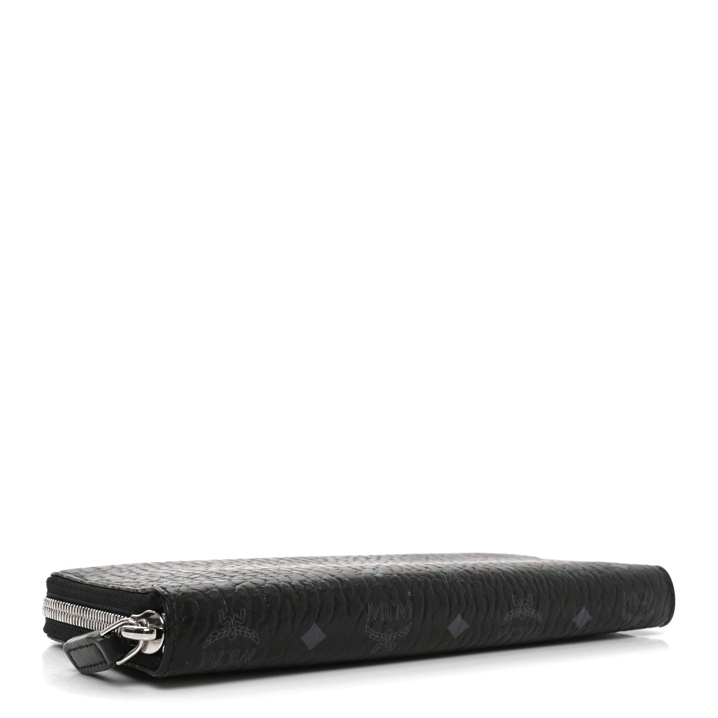 Visetos Large Zip Around Wallet Black
