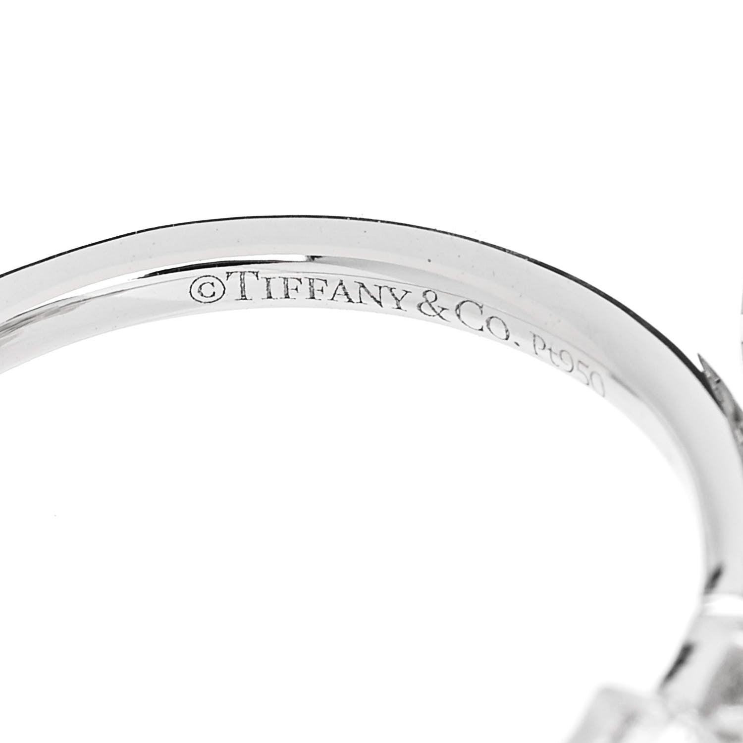 Tiffany Platinum Diamond Paper Flowers Mixed Cluster Ring 47 4 4 of 4