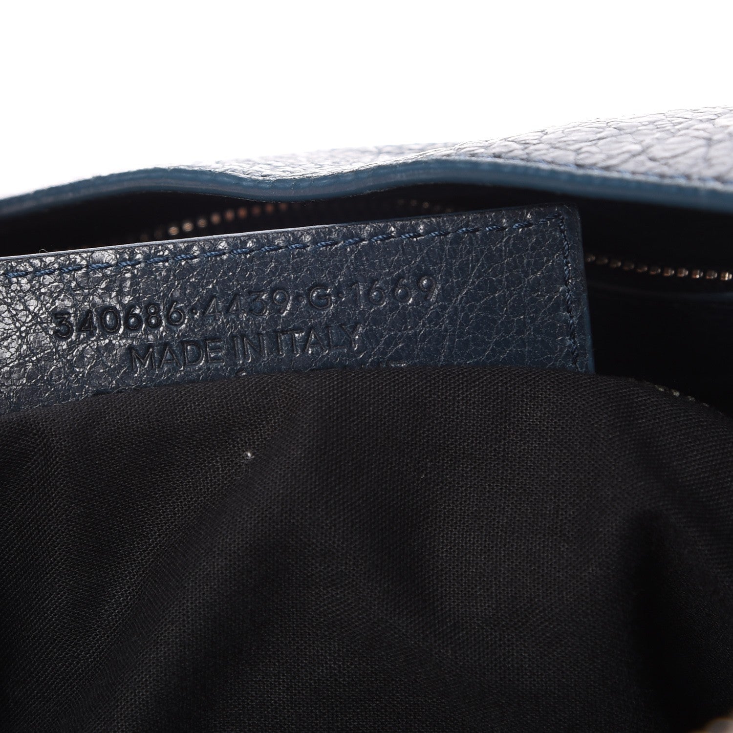 Balenciaga Agneau Classic Silver Hardware S Squash Boston Bleu Obscur 7 of 9