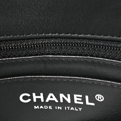 Chanel Patent Calfskin Quilted Mini Rectangular Flap Black 6 of 10