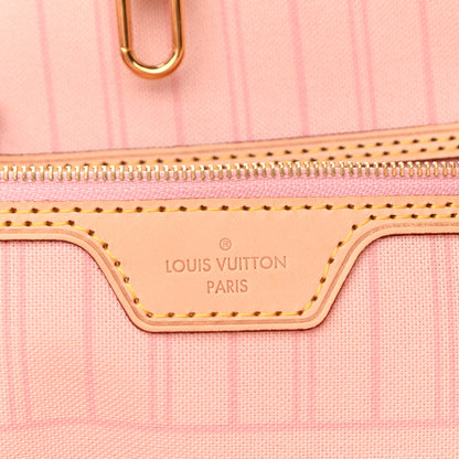 Louis Vuitton Damier Azur Neo Neverfull GM Rose Ballerine 6 of 9