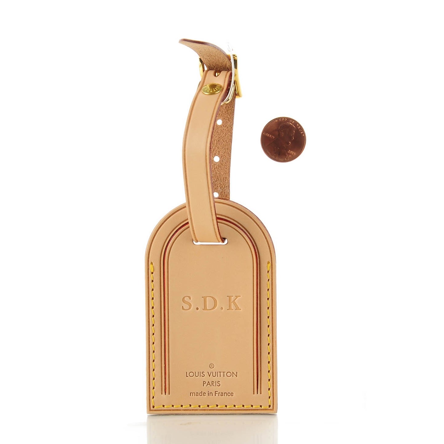 Vachetta Luggage Tag