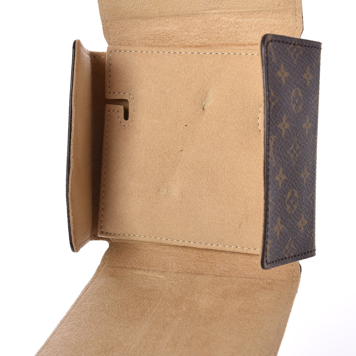 Monogram Folding Jewelry Case