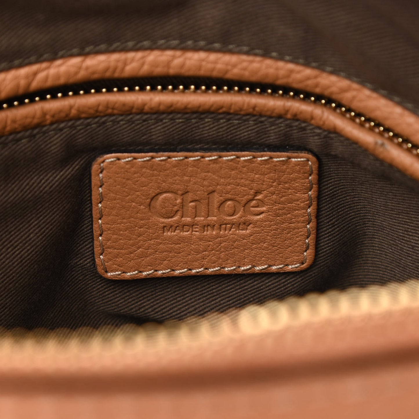 Calfskin Medium Marcie Satchel Light Tan