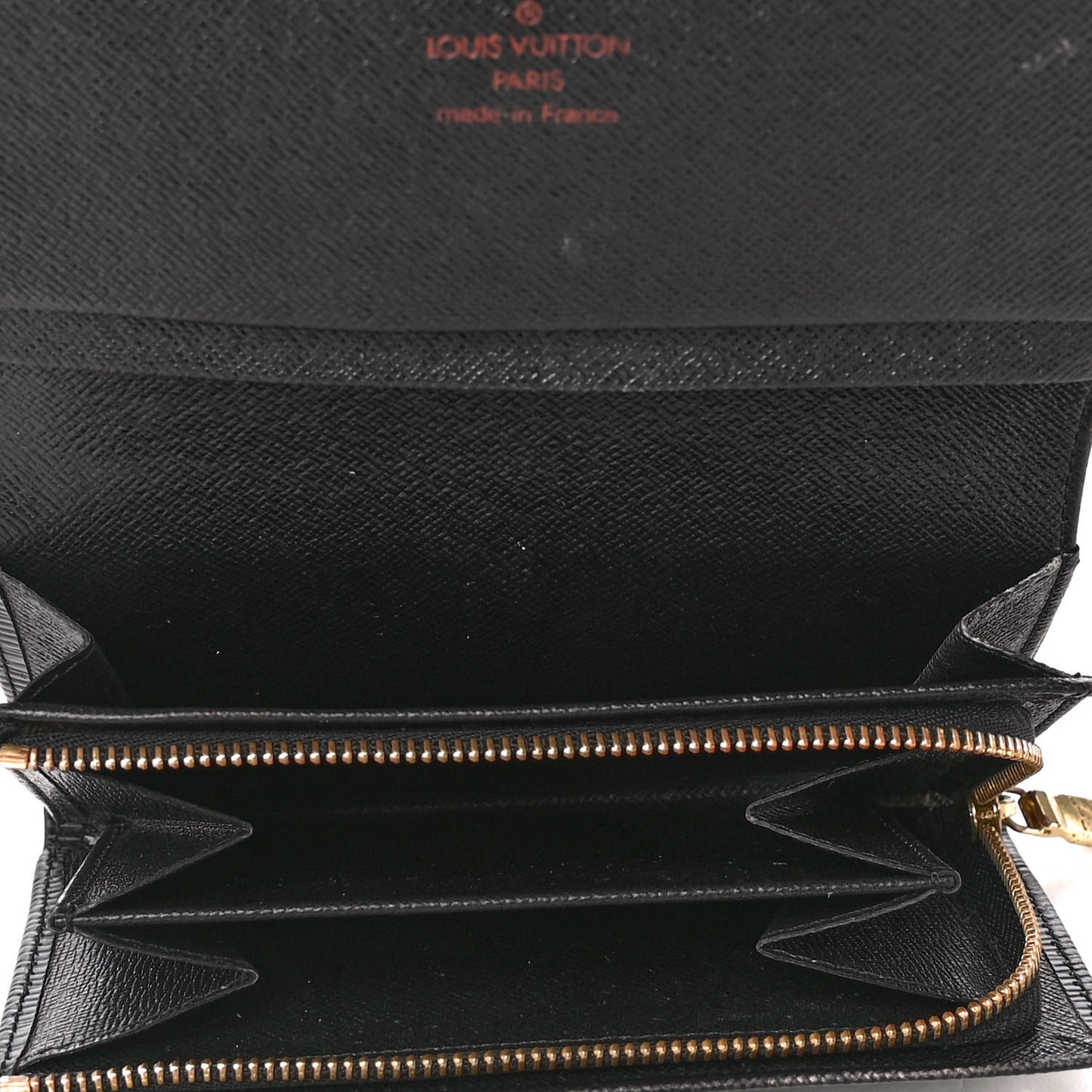 Epi Porte-Monnaie Billets Tresor Wallet Black