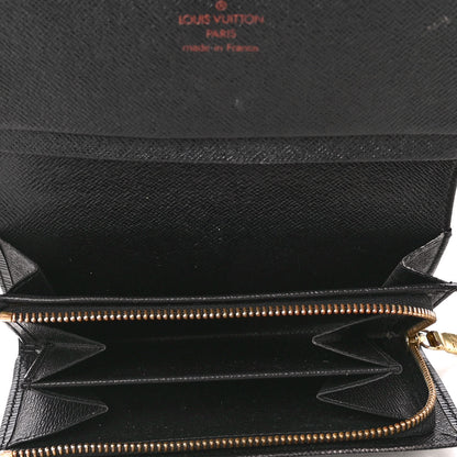Louis Vuitton Epi Porte-Monnaie Billets Tresor Wallet Black 4 of 4