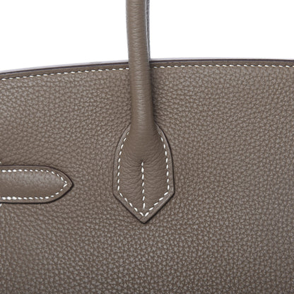 Hermes Togo Birkin 30 Etoupe 12 of 38