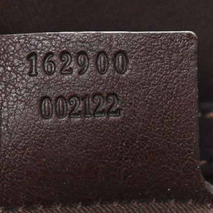 Gucci Monogram Small Pelham Shoulder Bag Dark Brown 8 of 14
