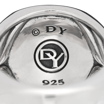 David Yurman Sterling Silver Black Onyx Signet Ring 63 10.5 4 of 4