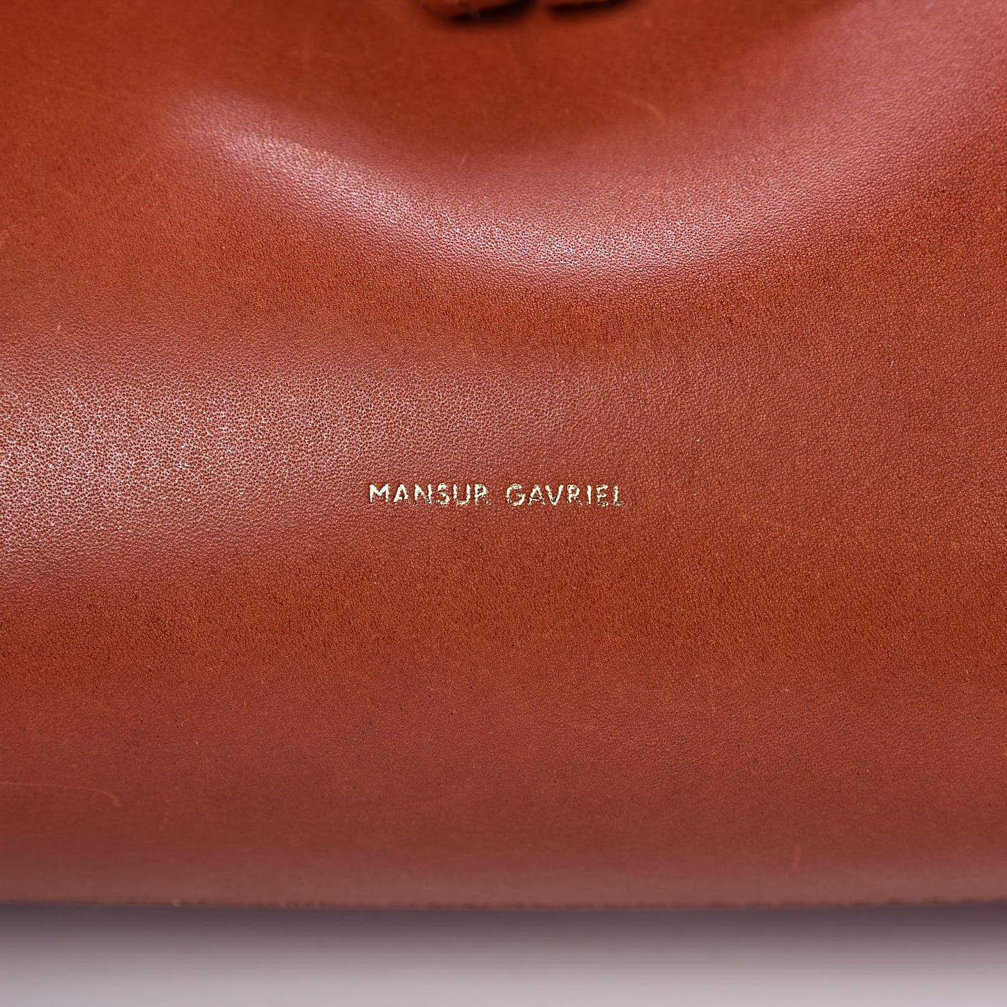 Calfskin Mini Lady Bag Ginger