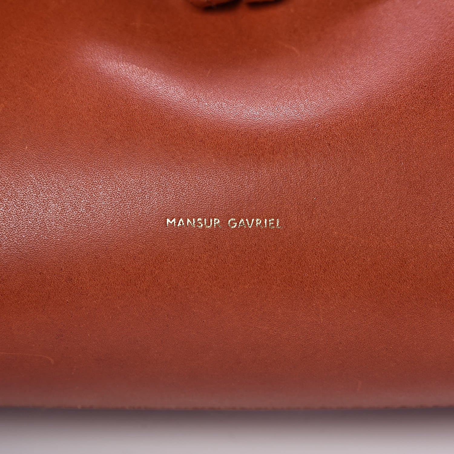 Mansur Gavriel Calfskin Mini Lady Bag Ginger 6 of 17