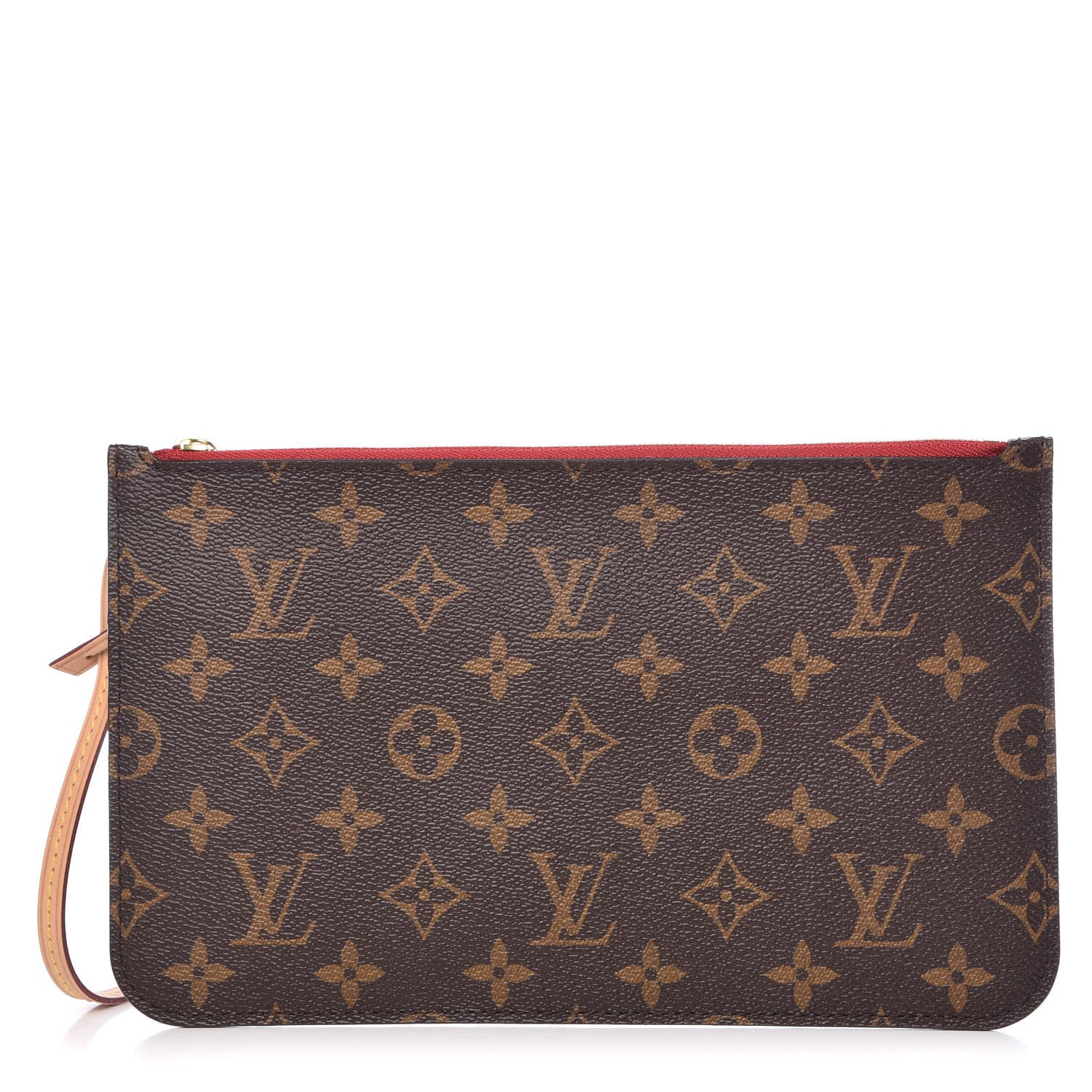 Louis Vuitton Monogram Neverfull MM GM Pochette Cherry 1 of 9