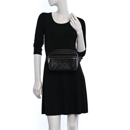 Louis Vuitton Taiga Monogram Outdoor Bumbag Black 2 of 9