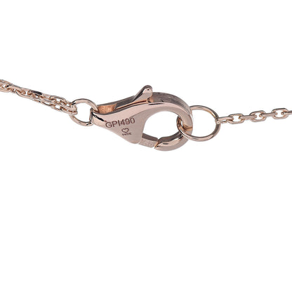 Cartier 18K Pink Yellow White Gold Trinity Double Chain Pendant Necklace 6 of 7