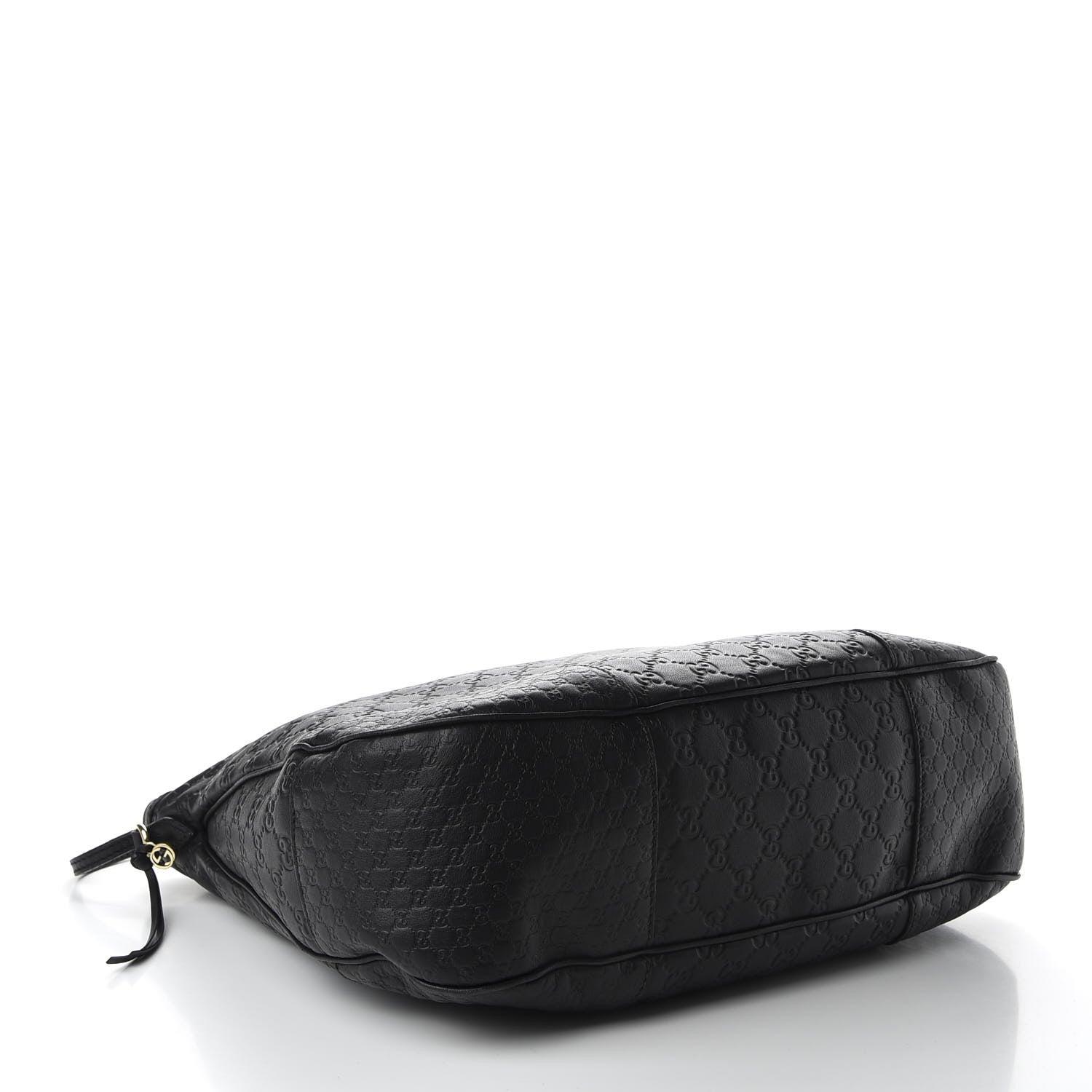 Gucci Guccissima Large Bree Hobo Black 4 of 11