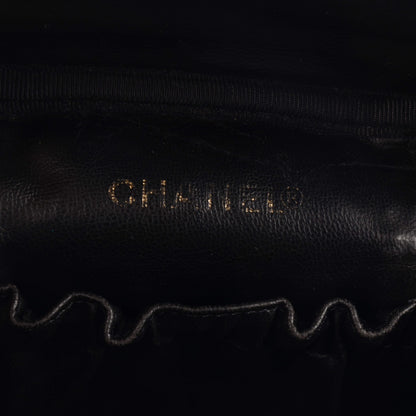 Chanel Caviar Vanity Cosmetic Case Black 7 of 9
