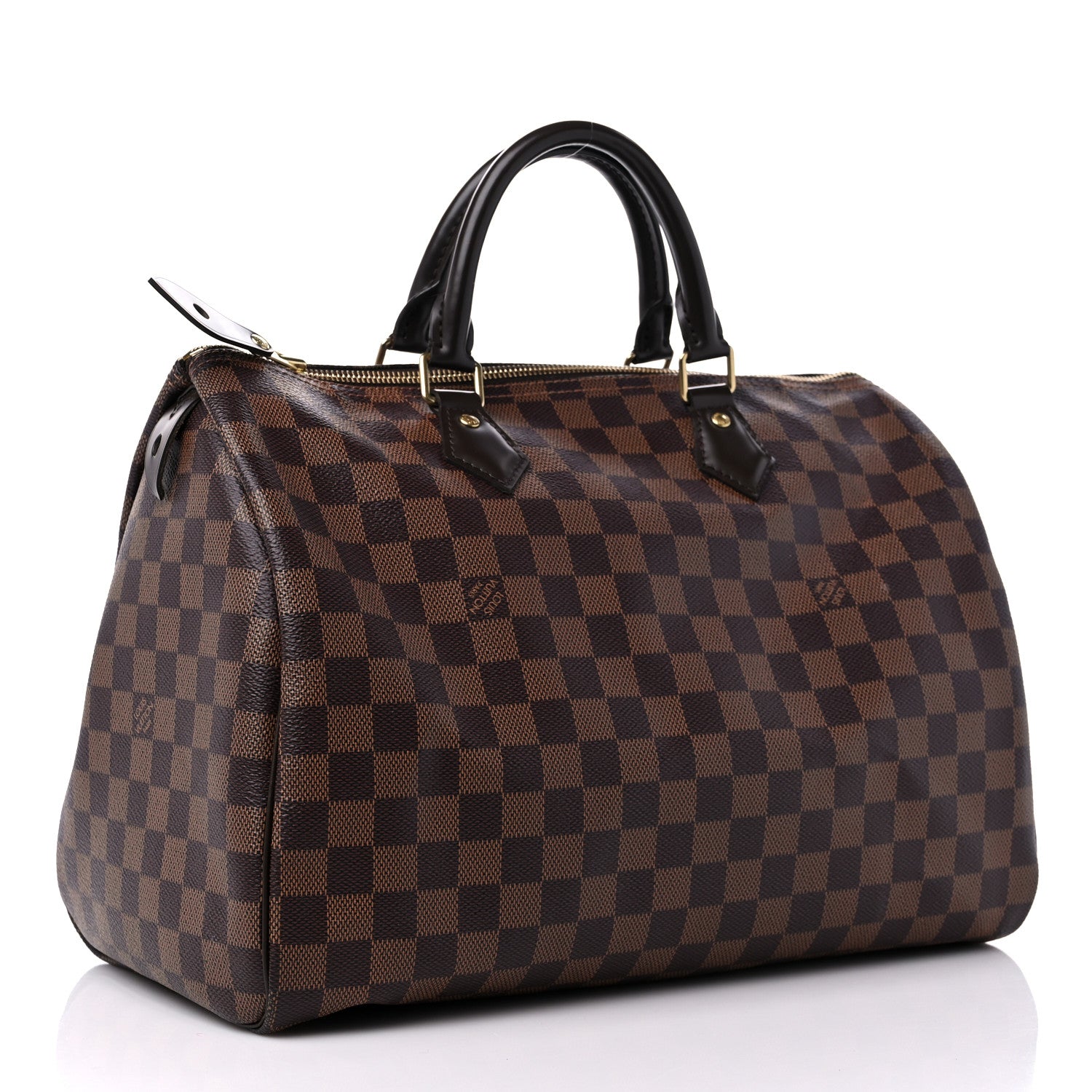 Louis Vuitton Damier Ebene Speedy 35 3 of 12