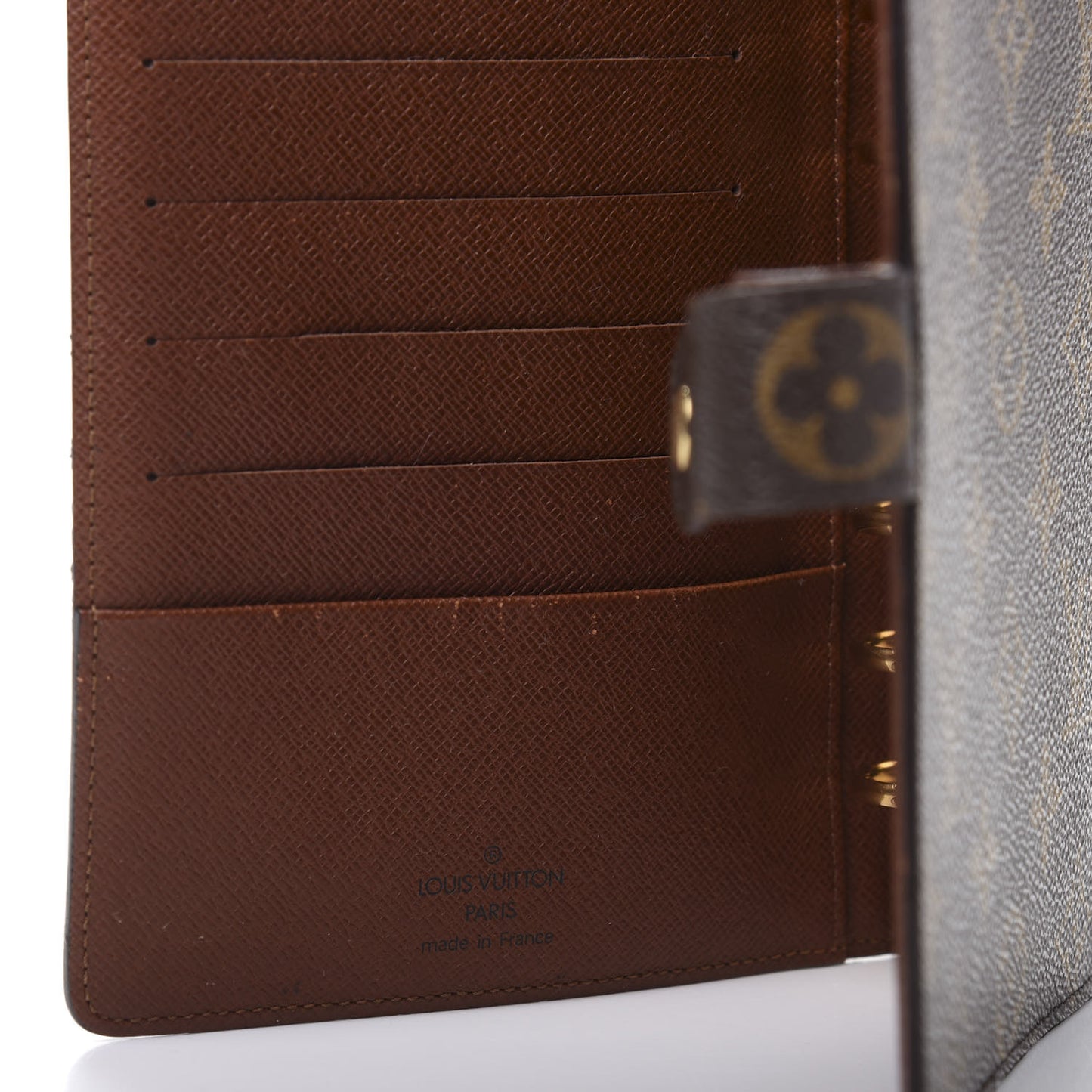 Monogram Medium Ring Agenda Cover