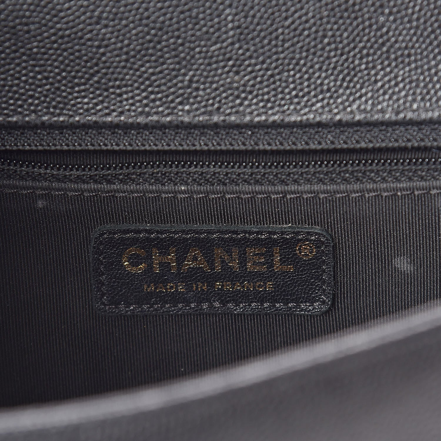 Chanel Caviar Quilted New Medium Boy Flap Black 6 of 12