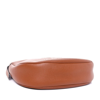 Celine Supple Calfskin Medium Triomphe Heloise Shoulder Bag Tan 4 of 10