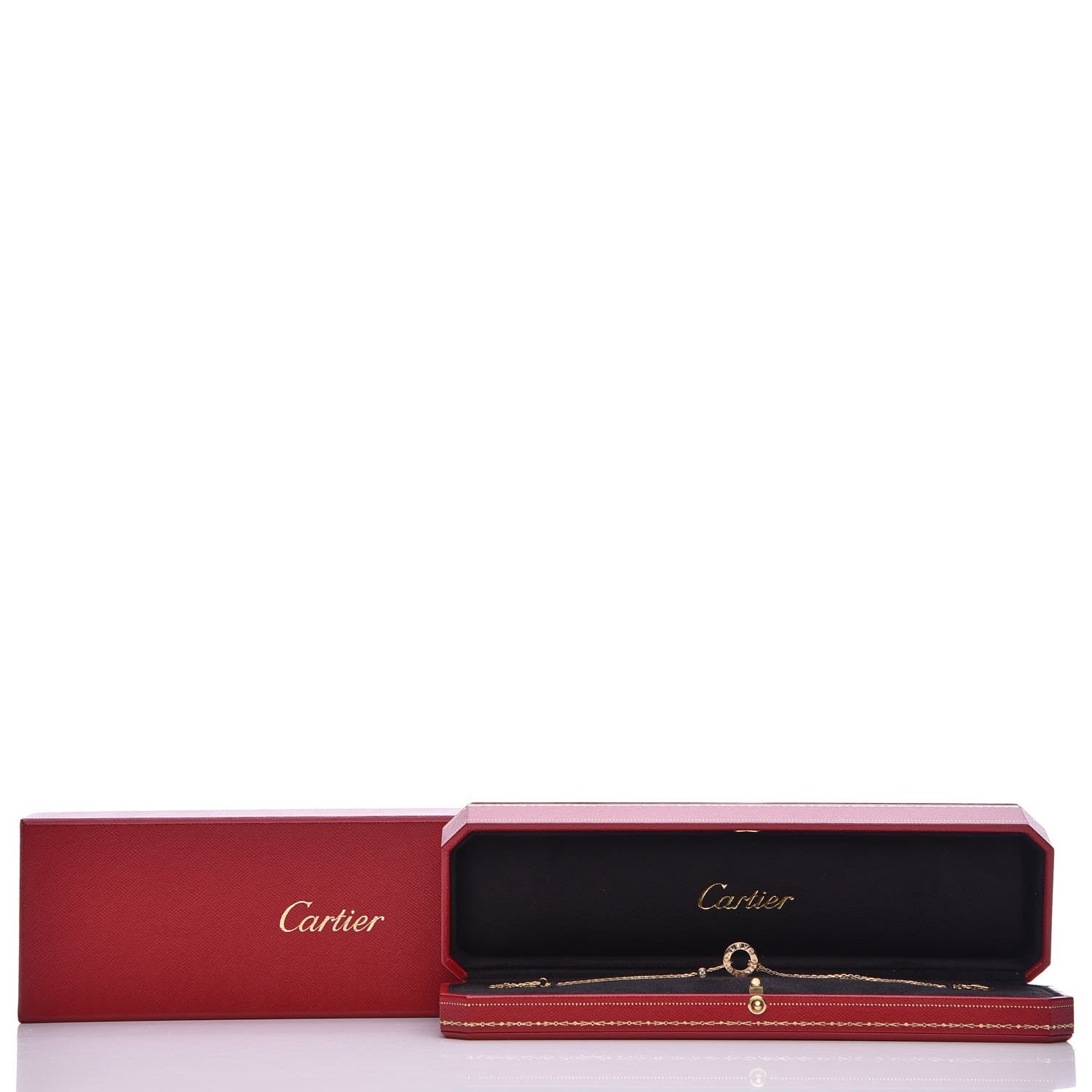 Cartier 18K Yellow Gold Diamond LOVE Bracelet 10 of 10