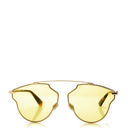 Christian Dior So Real Pop Sunglasses Yellow 2 of 9