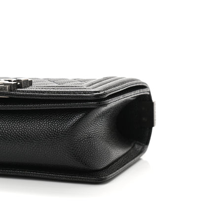 Chanel Caviar Quilted Small Boy Flap Black 10 of 11