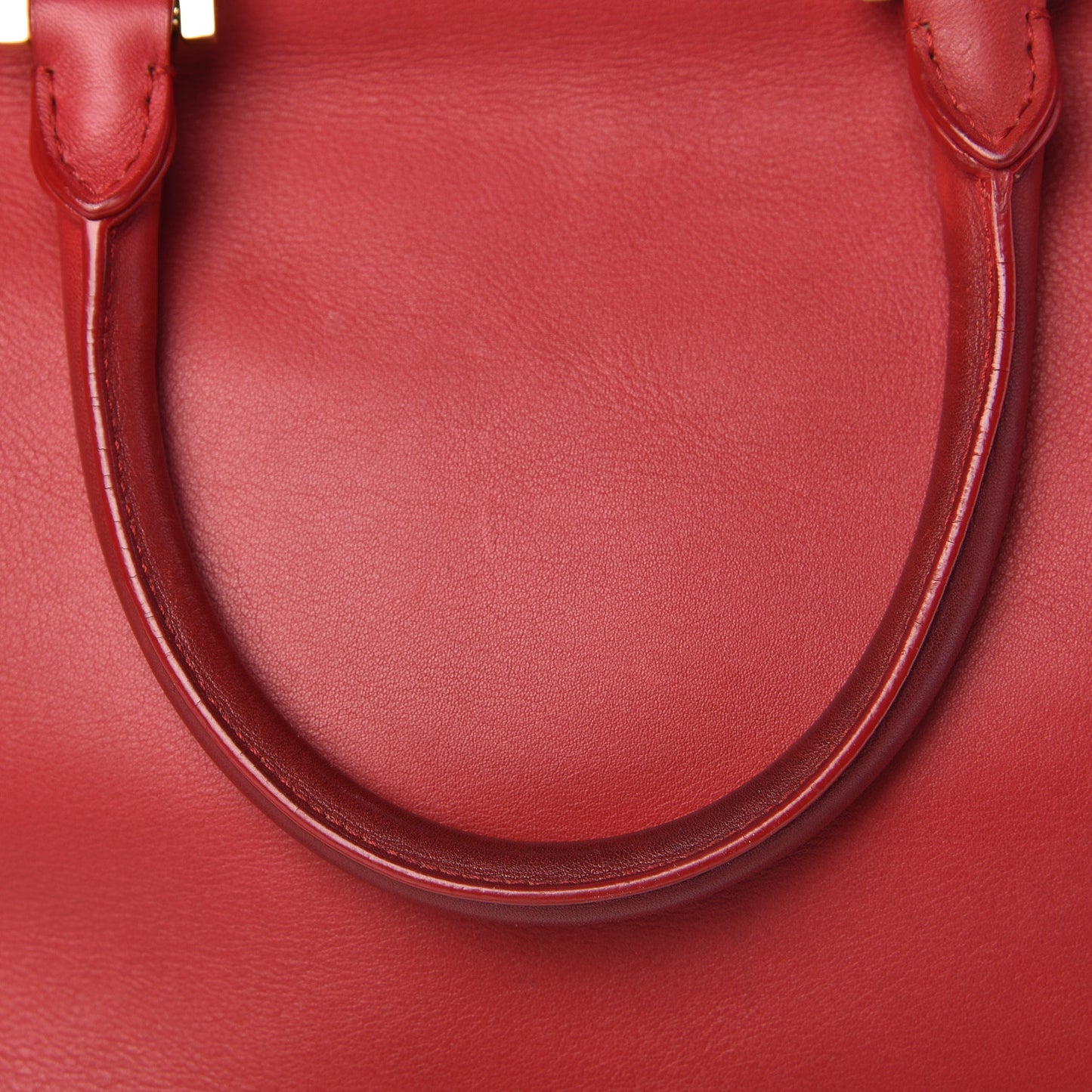 Calfskin Small Classic Y Cabas Rouge Orient