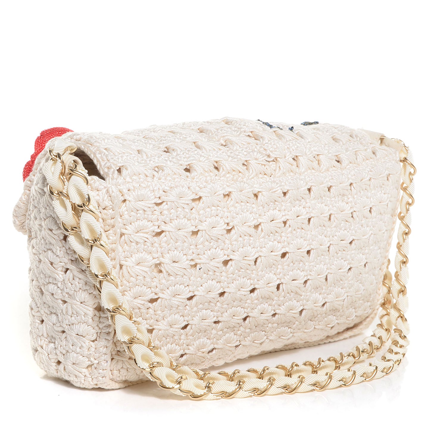 Crochet Camellia Small Flap