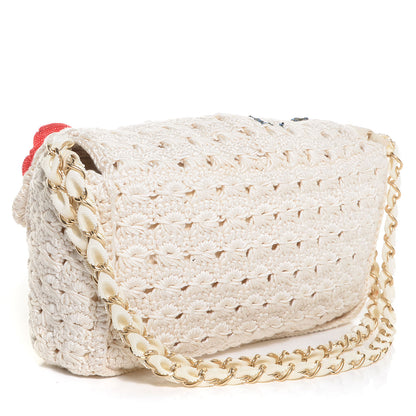 Chanel Crochet Camellia Small Flap 4 of 8