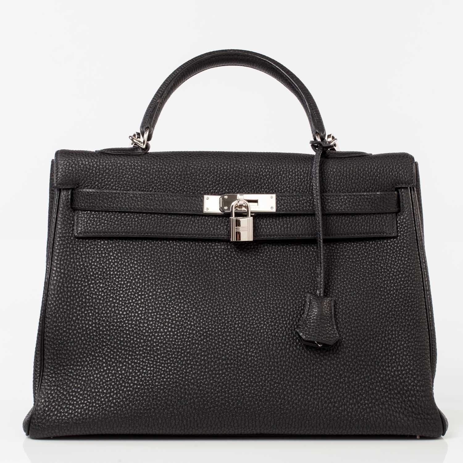 Hermes Togo Kelly 35 Black 1 of 22
