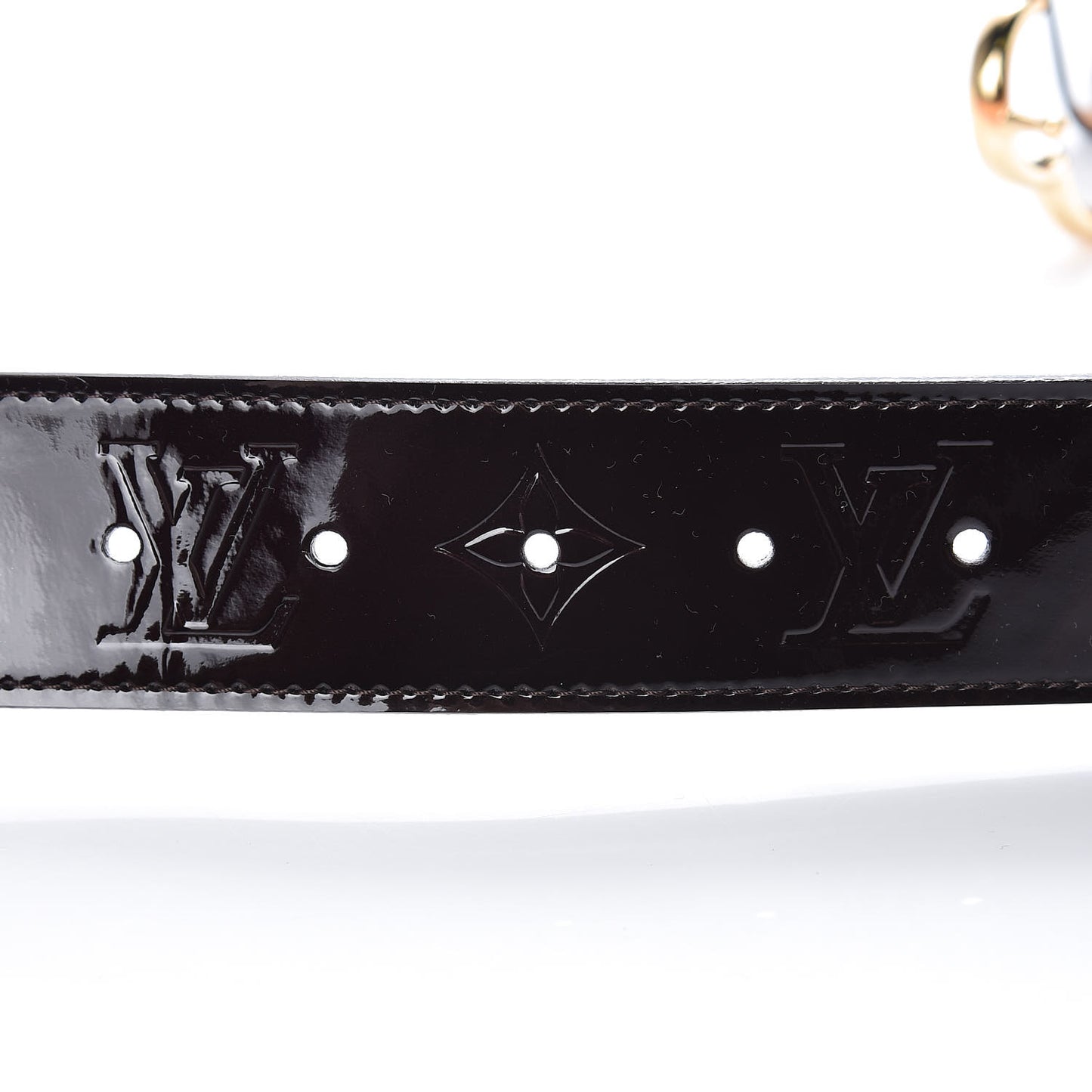 Vernis 40mm Fleur Belt 80 32 Amarante