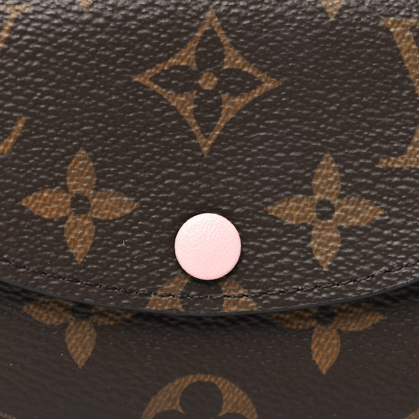 Monogram Rosalie Coin Purse Rose Ballerine
