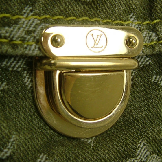 Louis Vuitton Denim Baggy GM Lichen 7 of 12