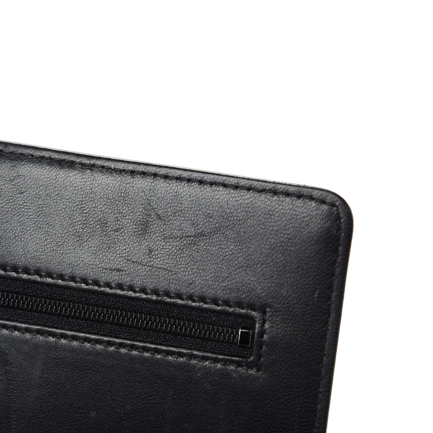 Chanel Lambskin Quilted Boy Wallet On Chain WOC Black 9 of 15