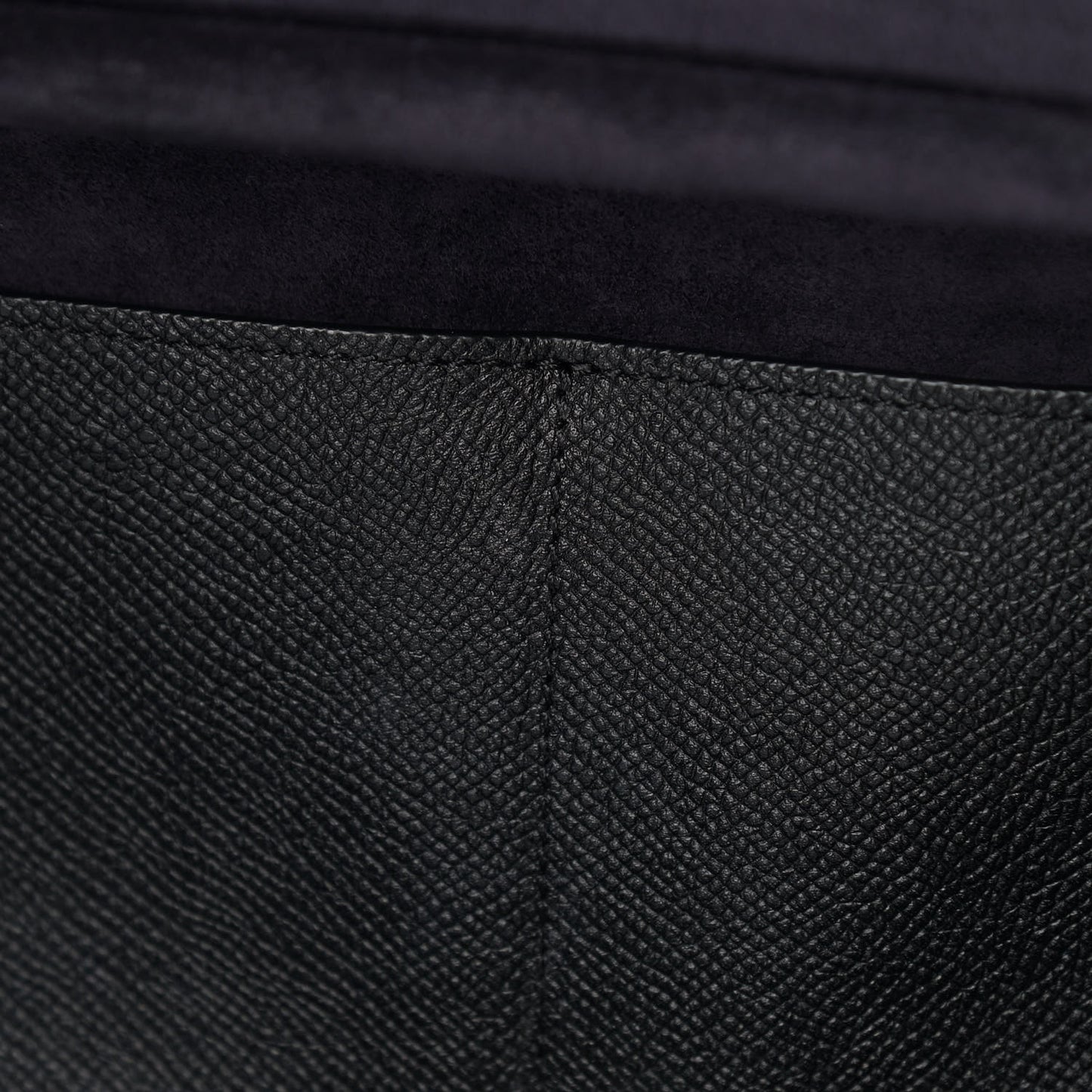 Grained Calfskin Mini Belt Bag Black