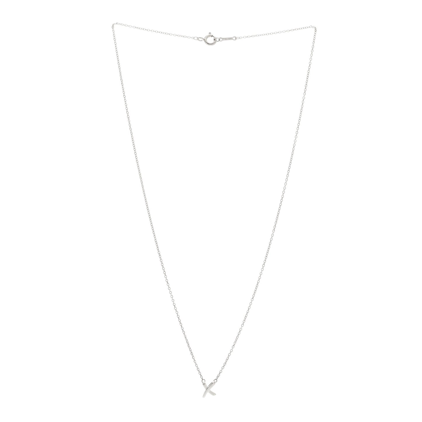 Sterling Silver Paloma Picasso Graffiti X Pendant Necklace