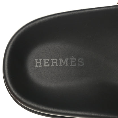 Hermes Calfskin Womens Chypre Sandals 38 Naturel 7 of 9
