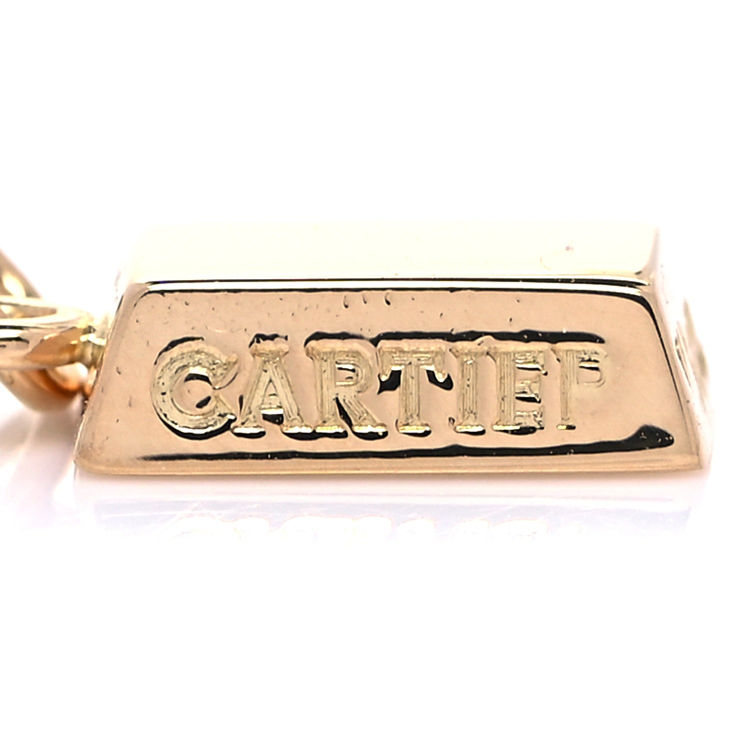 Cartier 18K Yellow Gold Bar Charm 924913 – FASHIONPHILE