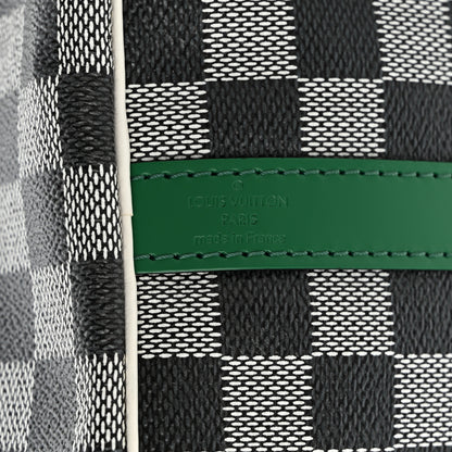 Louis Vuitton Damier Speedy Bandouliere 30 Black White 7 of 10