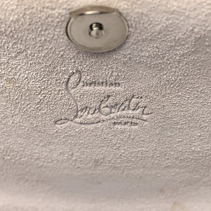 Christian Louboutin Calfskin Love RubyLou Clutch White 5 of 8