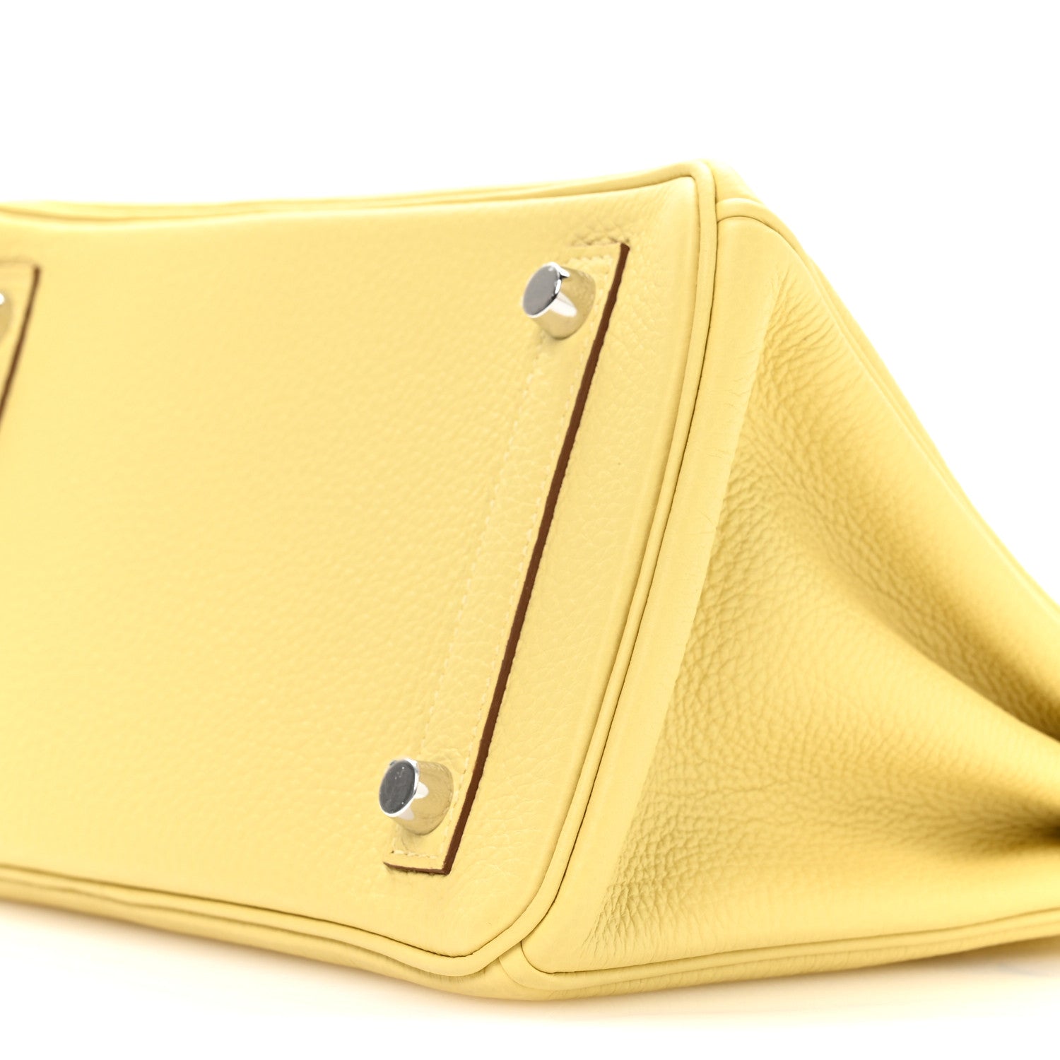 Hermes Togo Birkin 25 Jaune Poussin 10 of 11