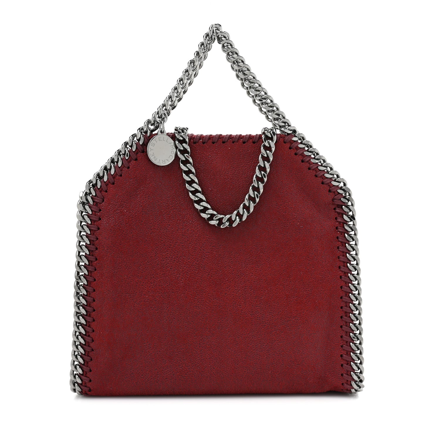 Shaggy Deer Tiny Falabella Tote Ruby