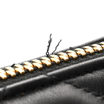 Christian Dior Lambskin Cannage Medium Dior Vibe Hobo Bag Black 10 of 10